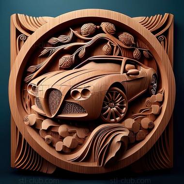 3D модель Alfa Romeo GT (STL)